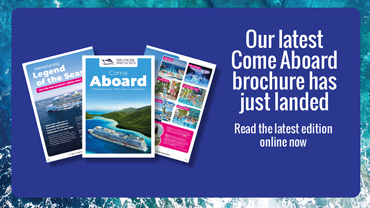 Our latest Come Aboard brochure has just landed