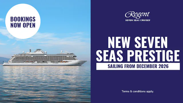 Bookings now open for Seven Seas Prestige