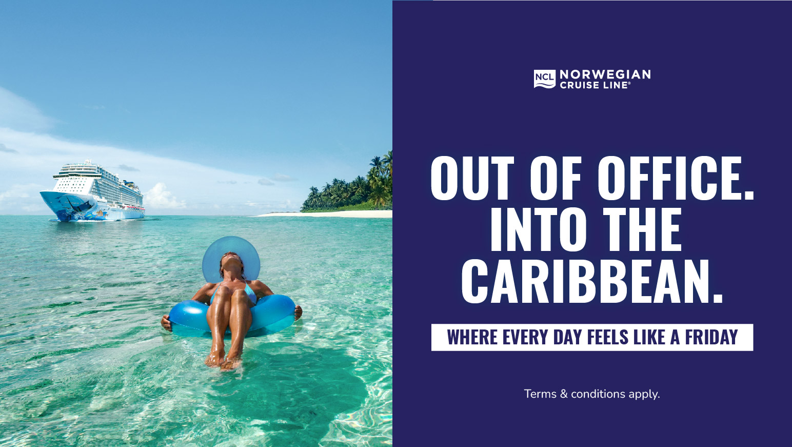 Out of office into the Caribbean with NCL