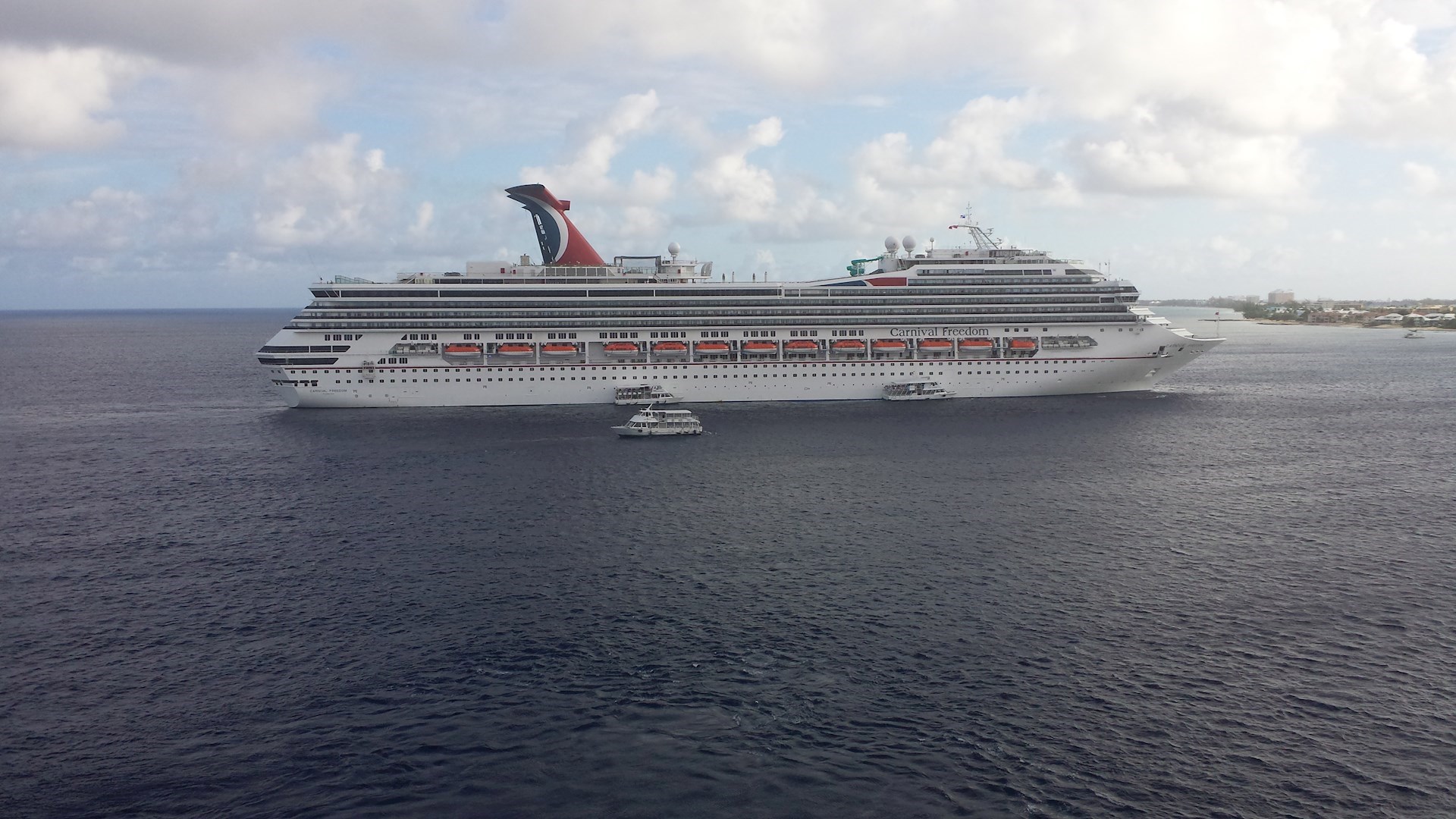 where is carnival freedom cruise ship now