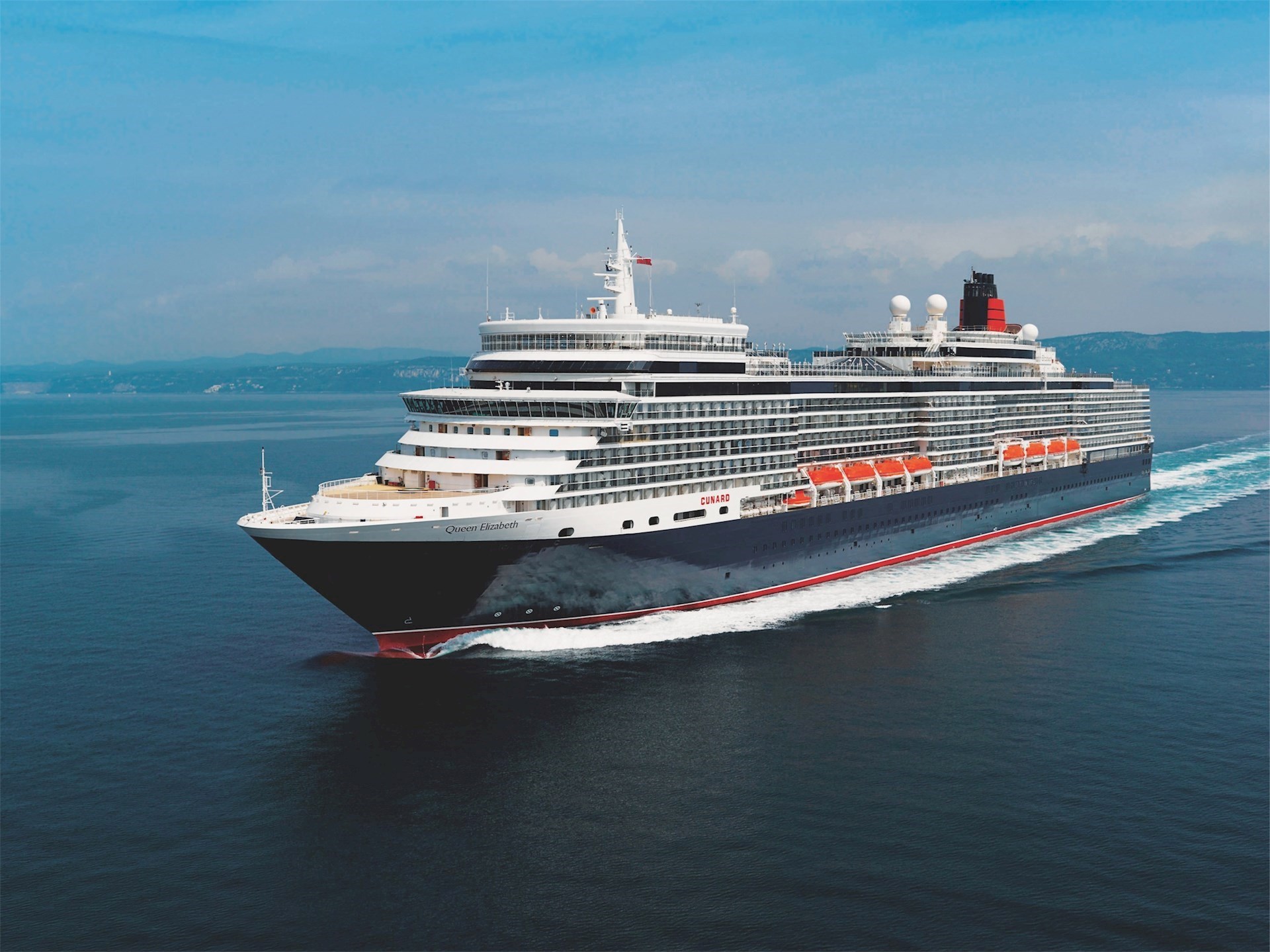 19773 - Queen Elizabeth (Cunard) | Greek travel, Cunard 