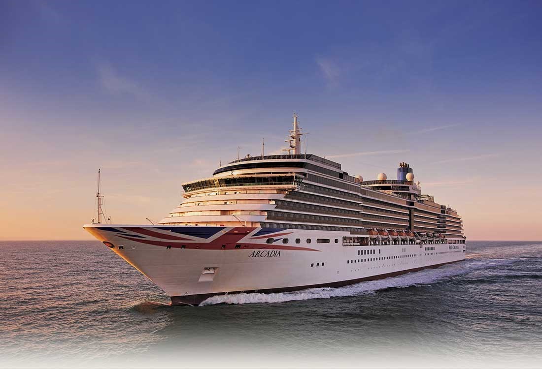 P&O Arcadia Cruise Ship 2024 / 2025
