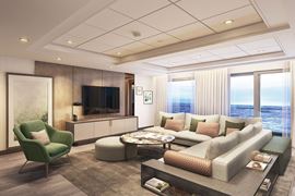 Celebrity Silhouette Cruise Ship - Penthouse Livingroom