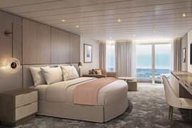 Celebrity Silhouette Cruise Ship - Sky Suite Bedroom